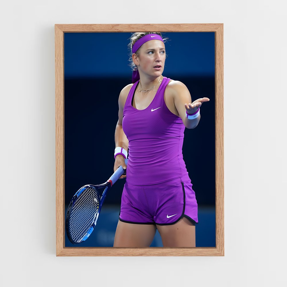 Poster Victoria de azarenka – affiche Tennis (vue 4)